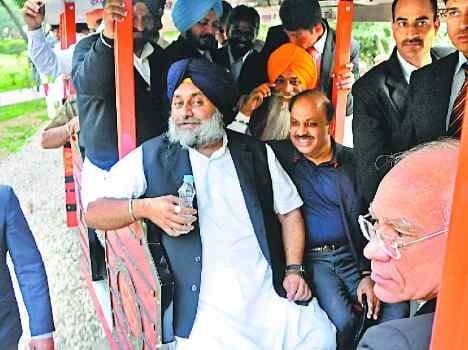 sukhbir badal, arvind kejriwal, ludhiana